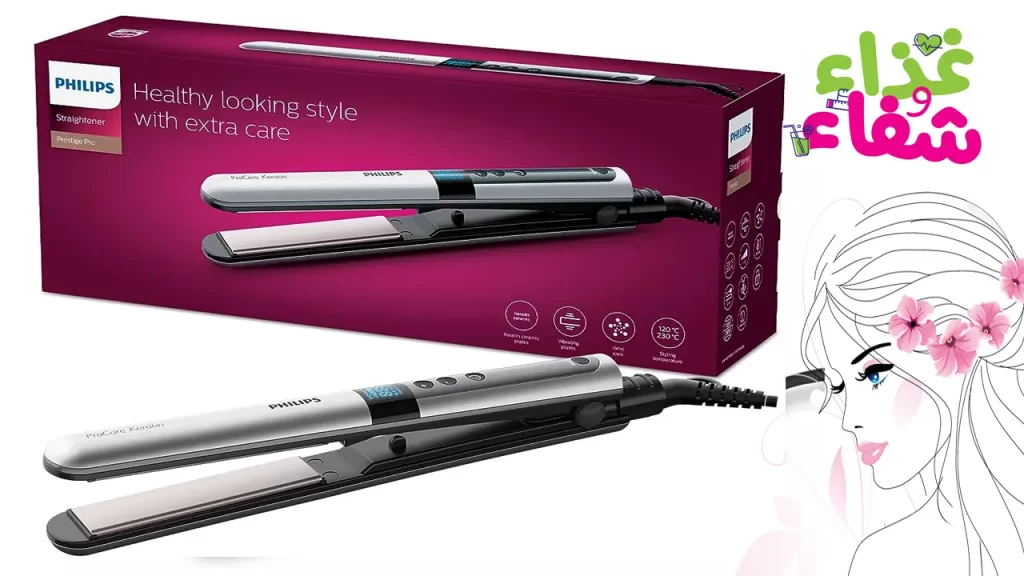مكواة الشعر الكيرلى فيليبس Philips HP8361 ProCare Keratin